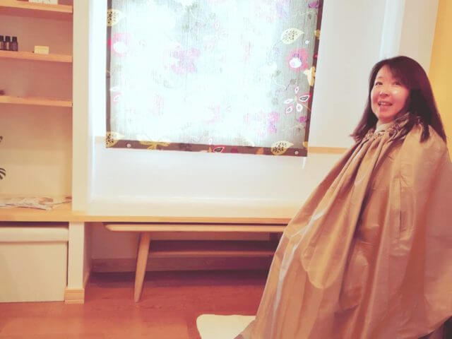 よもぎ蒸しのお客様